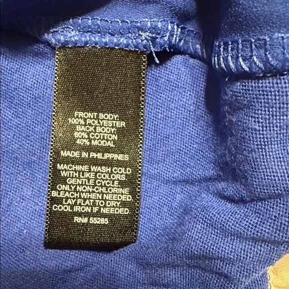 Express Cobalt Blue Zip-Front Sleeveless Tank - Picture 3 of 4